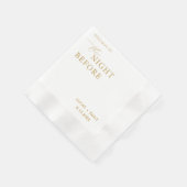 Das Abendessen vor der Probe ist nach Maß Serviette (Ecke)