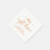 Das Abendessen vor der Probe ist nach Maß Serviette (Ecke)