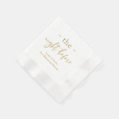 Das Abendessen vor der Probe ist nach Maß Serviette (Ecke)