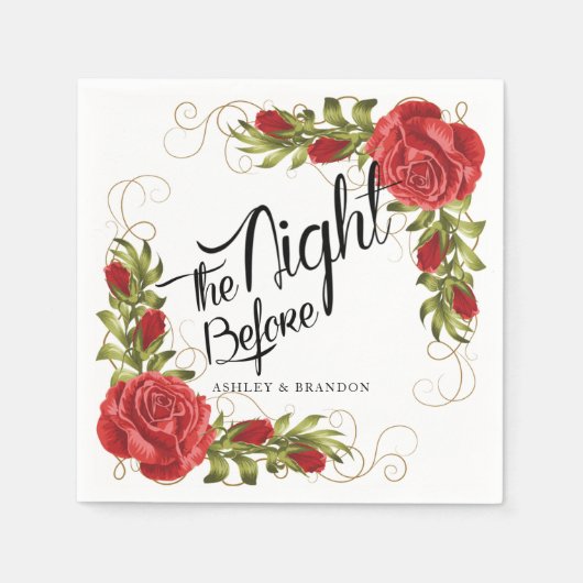 Das Abendessen vor der Probe Serviette (Vorderseite)