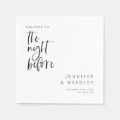 Das Abendessen vor der Probe Serviette (Vorderseite)