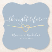 Das Abendessen vor der Probe Untersetzer (Vorderseite)