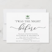 Das Abendessen vor klassischer Probe Einladung (Vorderseite)