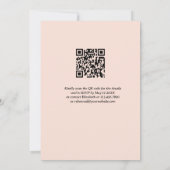 Das Abendessen vor QR-Code-Probe Einladung (Rückseite)