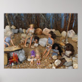 Das Abendessen wird serviert. Poster (Vorne)