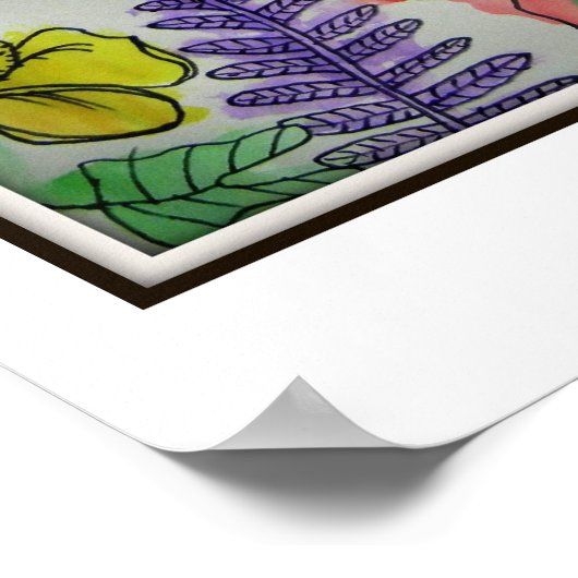 Das Abendessen wird serviert Poster (Ecke)