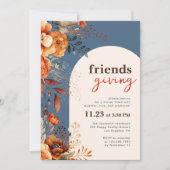 Das Abendessen wird von einem blühenden weißen Bog Einladung (Vorderseite)