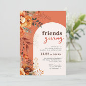 Das Abendessen wird von einem blühenden weißen Bog Einladung (Stehend Vorderseite)