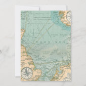 Das abendliche Party laden ein Einladung (Rückseite)