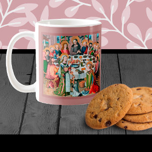 Das Abendmahl in Bethanien (M 055) Kaffeetasse