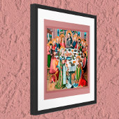 Das Abendmahl in Bethanien (M 055) Poster