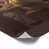 Das Abendmahl Poster – Jesus Christus und Jünger (Ecke)