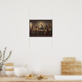 Das Abendmahl Poster – Jesus Christus und Jünger (Küche)