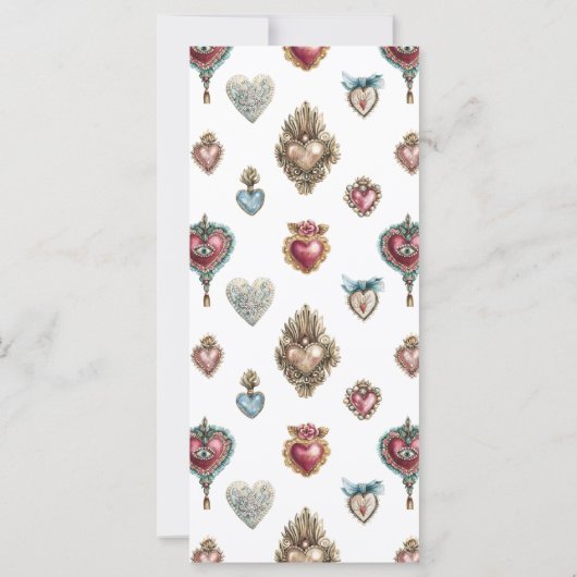 Das Abendmenü des Sacred Heart Baroque (Rückseite)