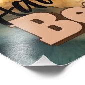 Das Abenteuer beginnt Foto Print (Ecke)