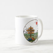 Das Abenteuer beginnt Kaffeetasse (VorderseiteRechts)