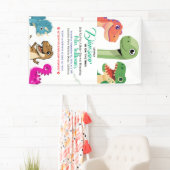 Das Abenteuer beginnt mit Baby Dino Banner (Insitu)