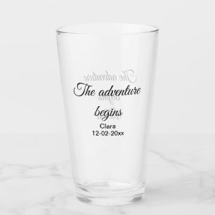 Das Abenteuer beginnt mit dem Hinzufügen des Namen Glas