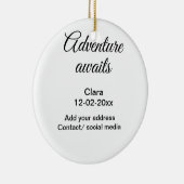 Das Abenteuer beginnt mit dem Hinzufügen des Namen Keramik Ornament (Rechts)