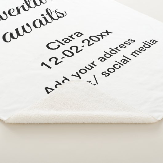 Das Abenteuer beginnt mit dem Hinzufügen des Namen Sherpadecke (3/4)