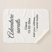 Das Abenteuer beginnt mit dem Hinzufügen des Namen Sherpadecke (Vorderseite (Horizontal))