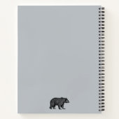 Das Abenteuer beginnt mit dem Walking Bear Journal Notizblock (Rückseite)