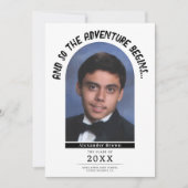 Das Abenteuer beginnt mit der Ankündigung des Absc (Vorderseite)