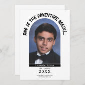 Das Abenteuer beginnt mit der Ankündigung des Absc (Vorne/Hinten)