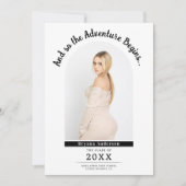 Das Abenteuer beginnt mit der Ankündigung des Absc (Vorderseite)