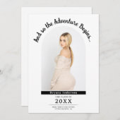 Das Abenteuer beginnt mit der Ankündigung des Absc (Vorne/Hinten)