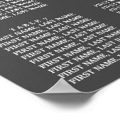 Das Abenteuer beginnt mit der Bergsitzkarte Poster (Ecke)