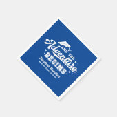 Das Abenteuer beginnt mit der Blue Graduation Part Serviette (Ecke)