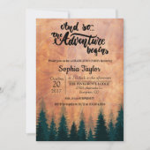 Das Abenteuer beginnt mit der Einladung zum Abschl (Vorderseite)