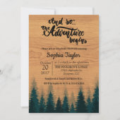 Das Abenteuer beginnt mit der Einladung zur Babydu (Vorderseite)