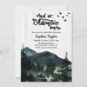 Das Abenteuer beginnt mit der Einladung zur Babydu (Vorderseite)