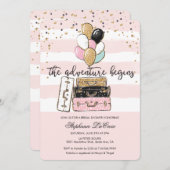 Das Abenteuer beginnt mit der Einladung zur Brautd (Vorne/Hinten)