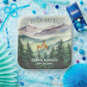 Das Abenteuer beginnt mit der Hochzeit des Hirschw Pappteller (Party)