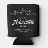 Das Abenteuer beginnt mit der schwarzen Gastgesche Dosenkühler (Rückseite)