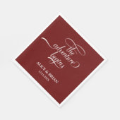 Das Abenteuer beginnt mit einem Cocktail an der Ho Serviette (Ecke)