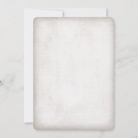 Das Abenteuer beginnt rustikal Save the Date Einladung (Rückseite)