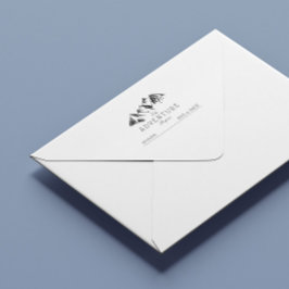 Das Abenteuer beginnt ⎢ rustikale Hochzeitskautsch Permastempel