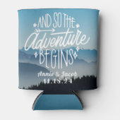 Das Abenteuer beginnt Save the Date Dosenkühler (Vorderseite)