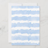 Das Abenteuer der Weltkarte erwartet die Baby-Dusc Einladung (Rückseite)