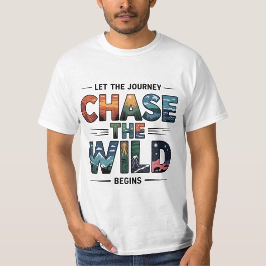 Das Abenteuer der wilden Natur T-Shirt (Vorderseite)