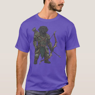 Das Abenteuer des Flat-Coated Retriever Gladiators T-Shirt