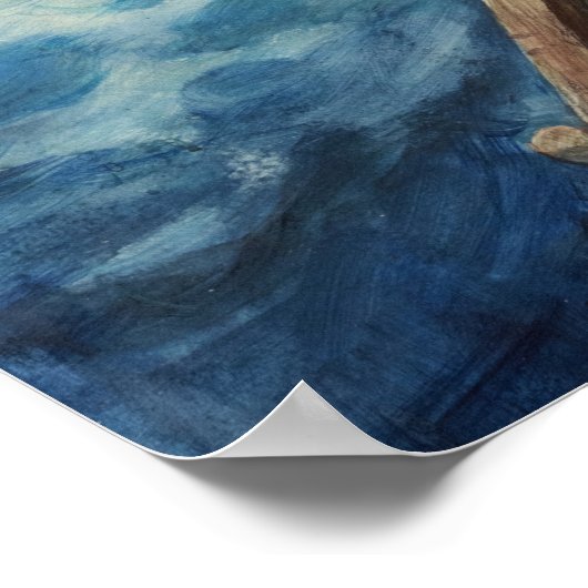 Das Abenteuer des RiesenTintenfischs von N. C. Wye Poster (Ecke)