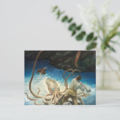 Das Abenteuer des RiesenTintenfischs von N. C. Wye Postkarte (Stehend Vorderseite)