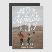 Das Abenteuer fängt an, das Datumsfenster zu speic Magnetkarte (Vorne/Hinten)