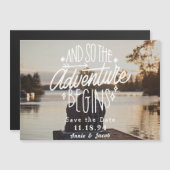 Das Abenteuer fängt an, das Datumsfenster zu speic Magnetkarte (Vorne/Hinten)