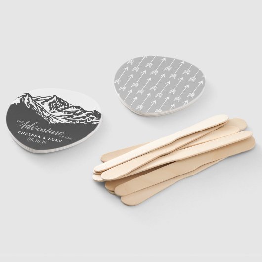 Das Abenteuer fängt die Hochzeit der Berge an Fächer (Non-assembled)